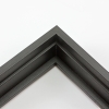 1-5/8  inch deep Black wood floater frame
